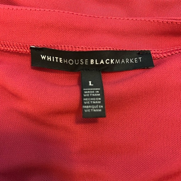 WHBM Women's Off-Shoulder Long Sleeve Top - pink - Picture 6 of 8